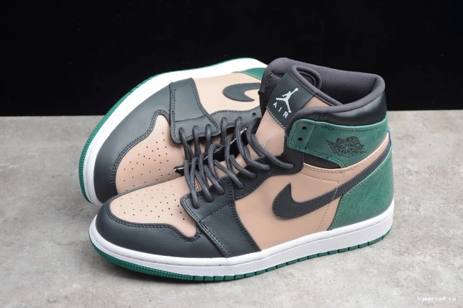 1 Bio AH7389-203 Beige Air Mystic Anthracite Green Retro Jordan High 0719